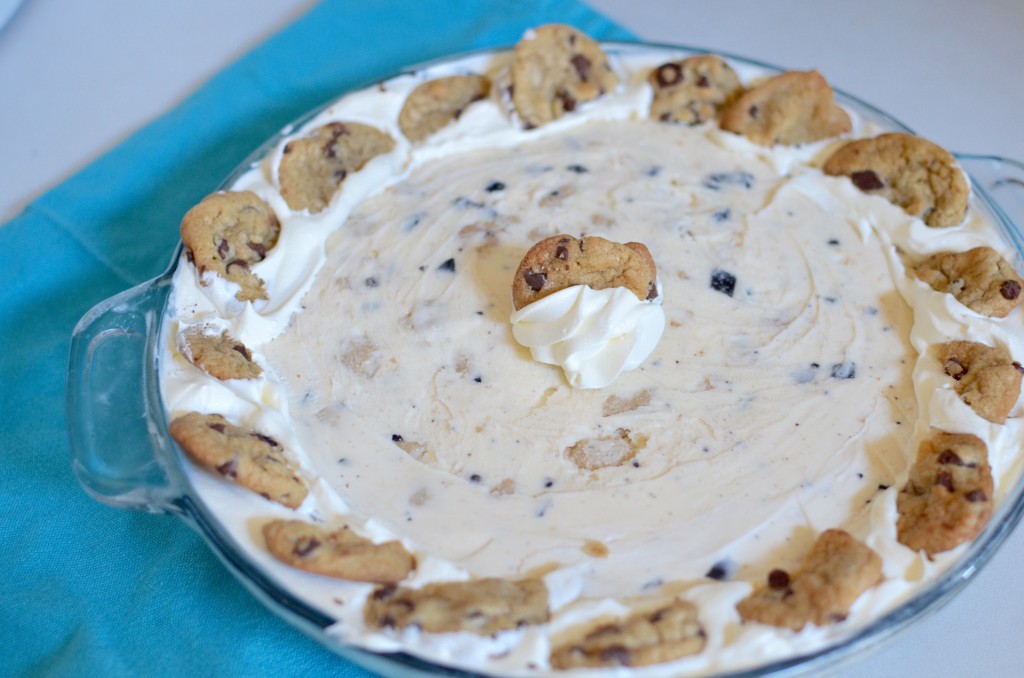 Cookie Dough Ice Cream Pie #recipe