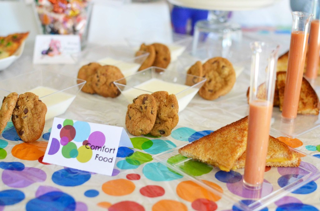 Inside Out party food menu + FREE printable food tent #InsideOut #Disney #Pixar
