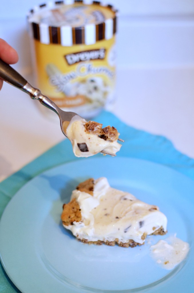 Cookie Dough Ice Cream Pie #recipe