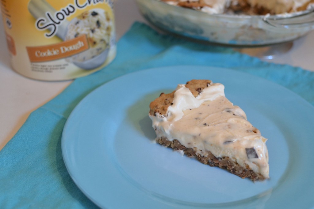 Cookie Dough Ice Cream Pie #recipe