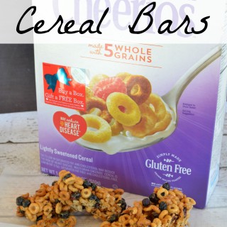 Blueberry Multi Grain Cereal Bars | Plus #GiveABox of @Cheerios to a friend! [ad]