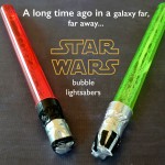 Lightsaber Bubbles: Star Wars Party Favor #ForceFriday