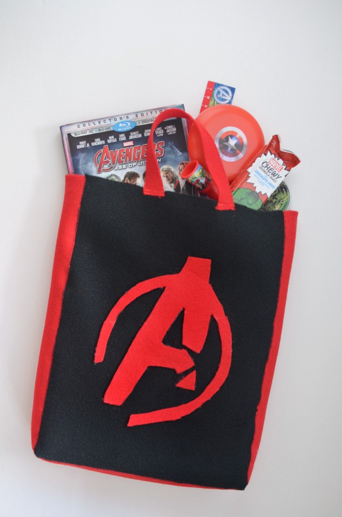 Avengers Felt Trick or Treat Bag #AvengersUnite #Halloween