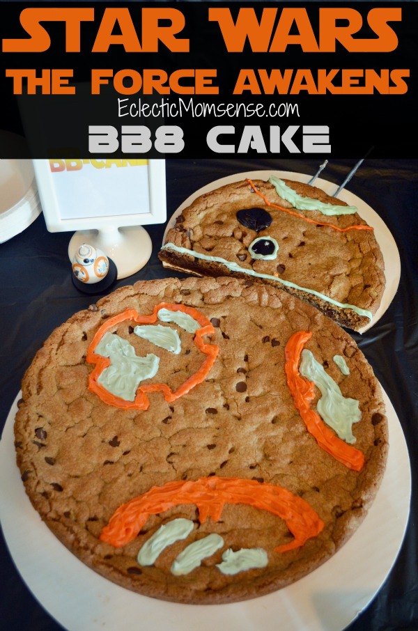 Star Wars The Force Awakens BB-8 Edible Cake Image Cake Topper