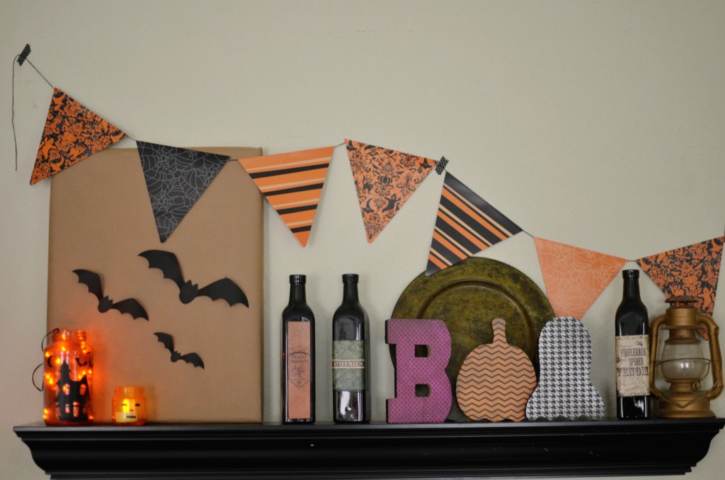 Halloween Mantle