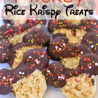 Disney Copycat Mickey Rice Krispy Treats Recipe