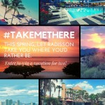 #TakeMeThere Sweepstakes | Enter to win a vacation for two plus other great prizes. | photos courtesy of Raddison