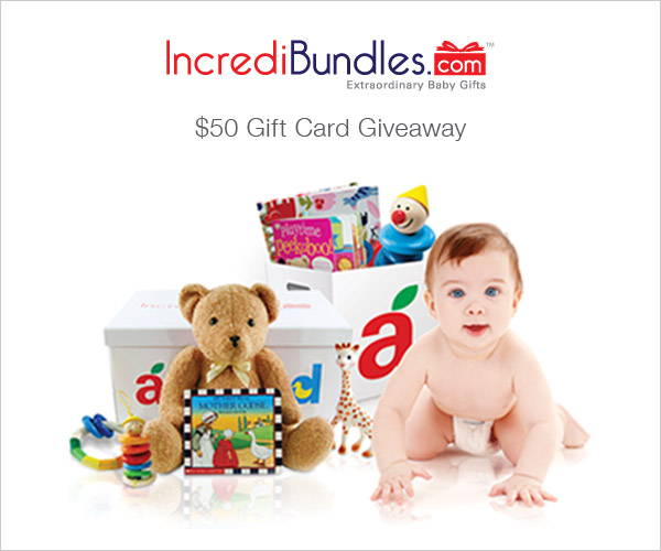 $50 Baby Gift Card Giveaway from IncrediBundles.com and @eclecticmommy #ad