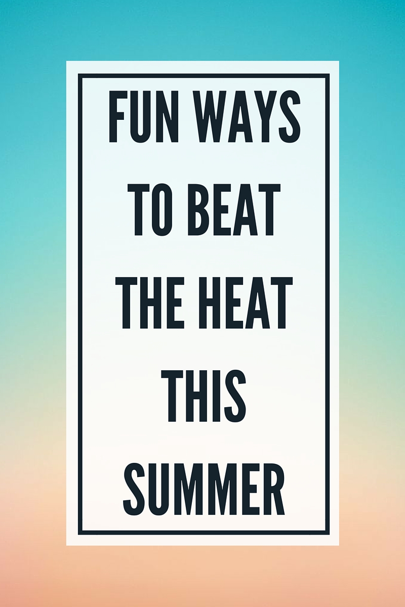 Beat the Heat Summer Fun Ideas | Plus a Chuck E. Cheese's #giveaway #win