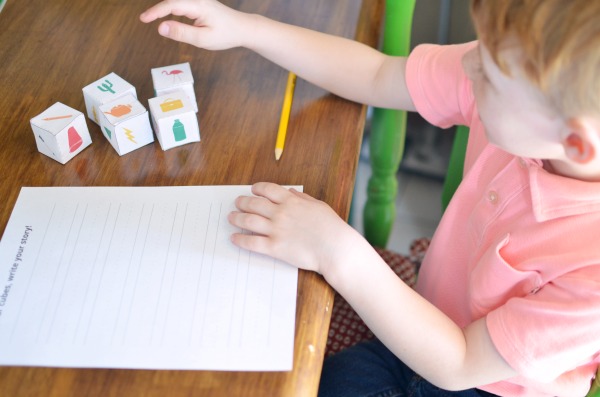 Story Cubes | Printable Boredom Buster Activity Sheets | Kick the summer boredom slump with these sets all ready for creativity and adventure.