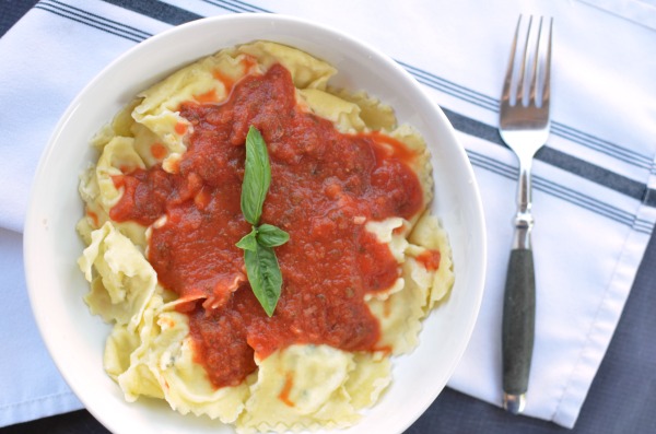 Homemade Cheese Ravioli in an hour