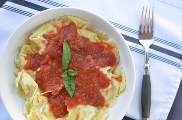 Homemade Cheese Ravioli in an hour