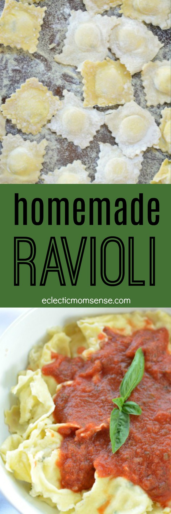 homemade ravioli