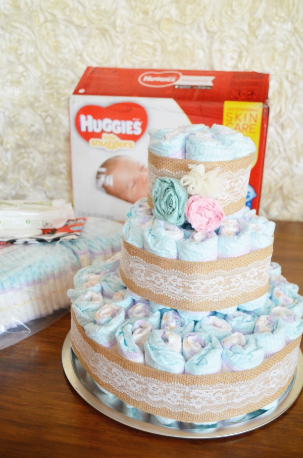 Huggies 2024 diaper cake