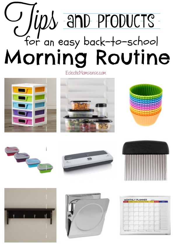 Back to School Tips for organizing and managing your back to school morning routine. #ad #WayfairHomemakers