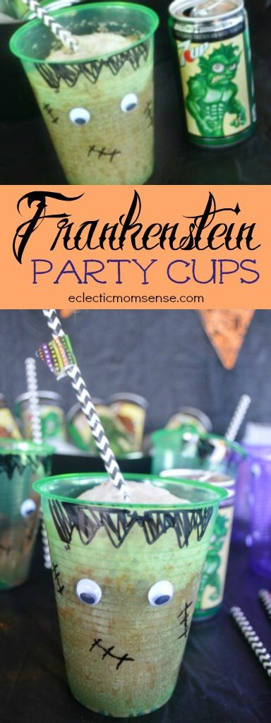 Frankenstein Party Cups