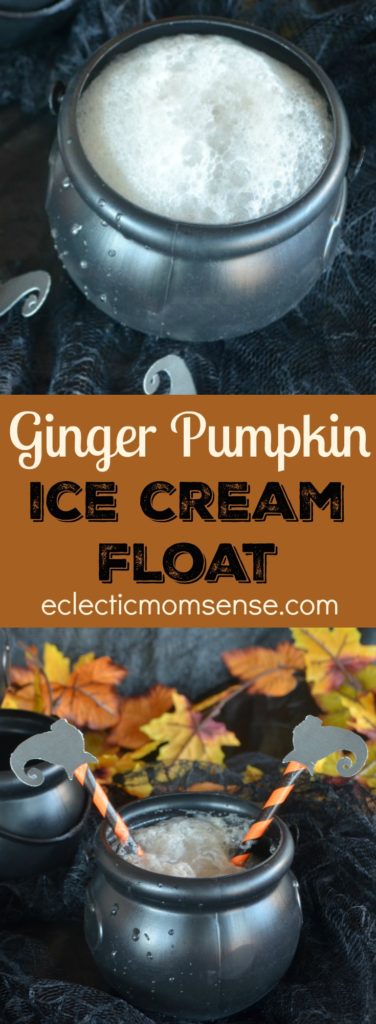 Pumpkin Ginger Ice Cream Float
