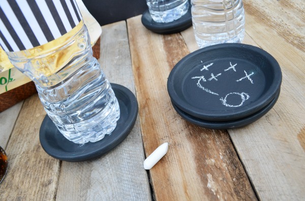 DIY Drink Containers + Football Coasters #ad #HandsOnCrafty