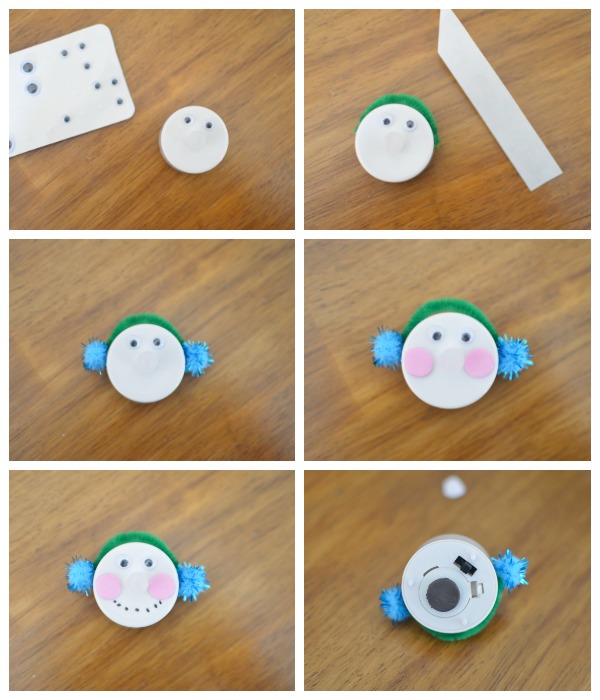 Easy Snowman Tea-lights + Simple Winter Classroom Party Ideas