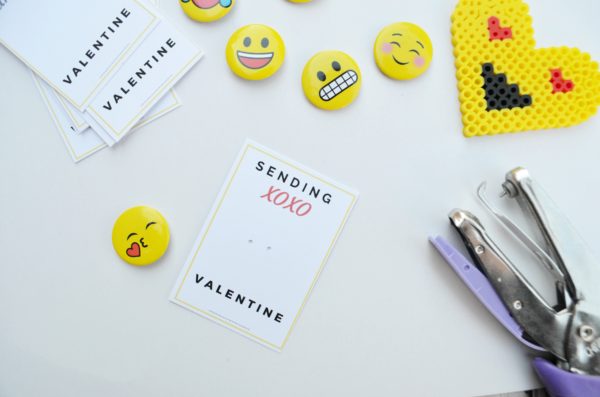 Printable Emoji Valentine