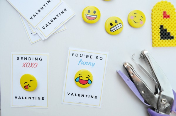 Printable Emoji Valentine