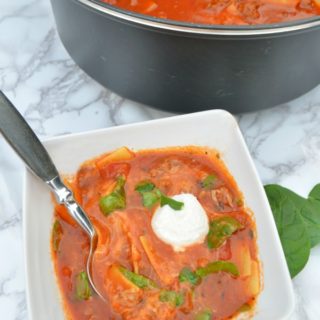 Lasagna Soup