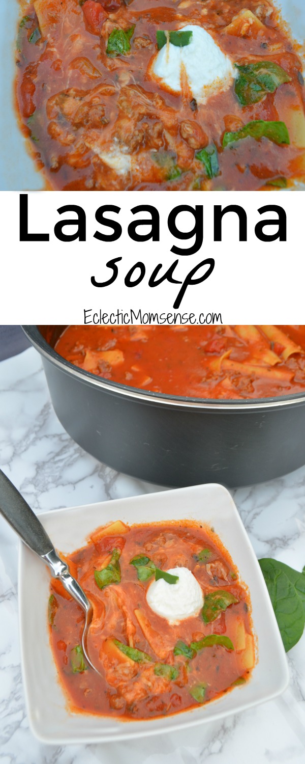 Lasagna Soup