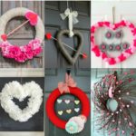 25 DIY Valentine's Day Wreaths- Adorn your home with a beautiful wreath full of love.