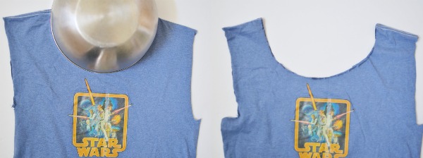 No-Sew T-Shirt Bag - Easy DIY upcycle.