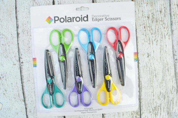 Polaroid Scissors with Decorative Edges (6-Pack) PL2X3SCISSOR6