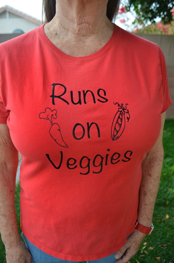 The secret to long lasting heat transfer shirts. Plus a fun garden themed shirt design.
