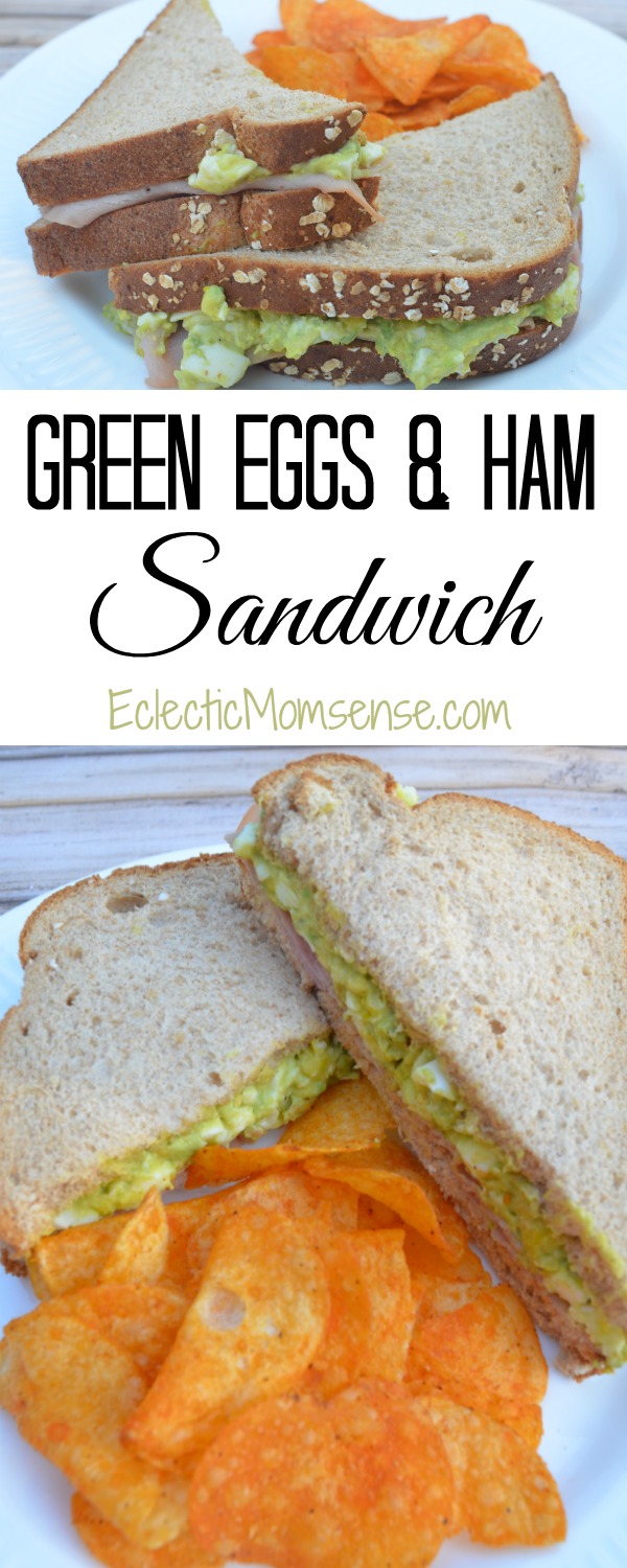 Green Eggs and Ham Sandwich