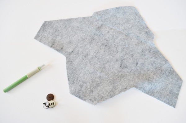 No-Sew Felt Envelope Pouch