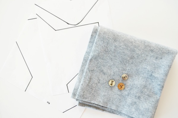 No-Sew Felt Envelope Pouch