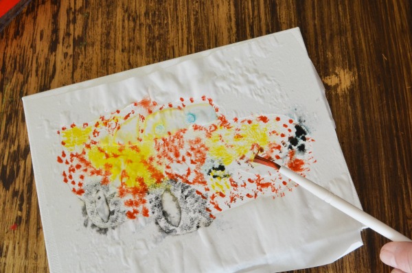 Watercolor Splatter Print