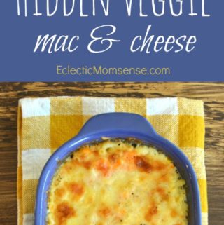 Hidden Veggie Mac and Cheese.