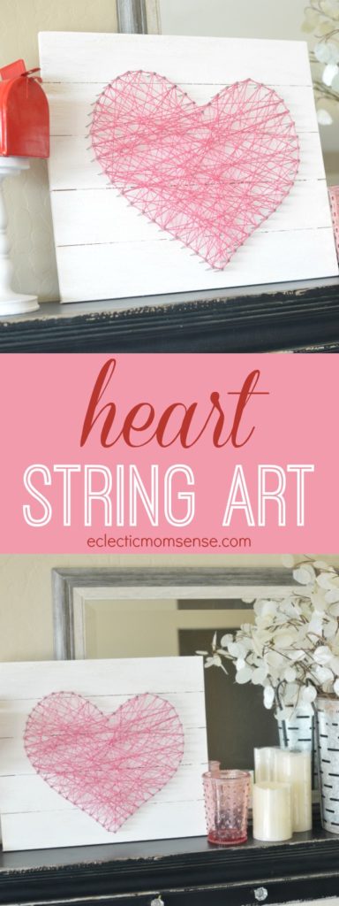 heart string art