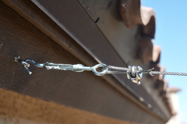 wire rope for cafe lights