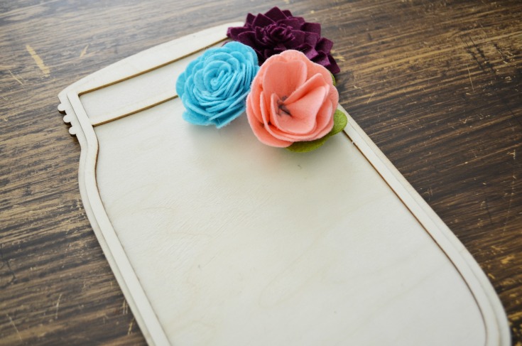 easy felt flowers