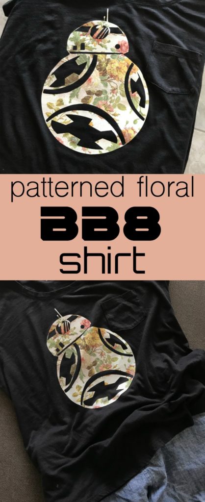 Patterned Floral BB8 Shirt