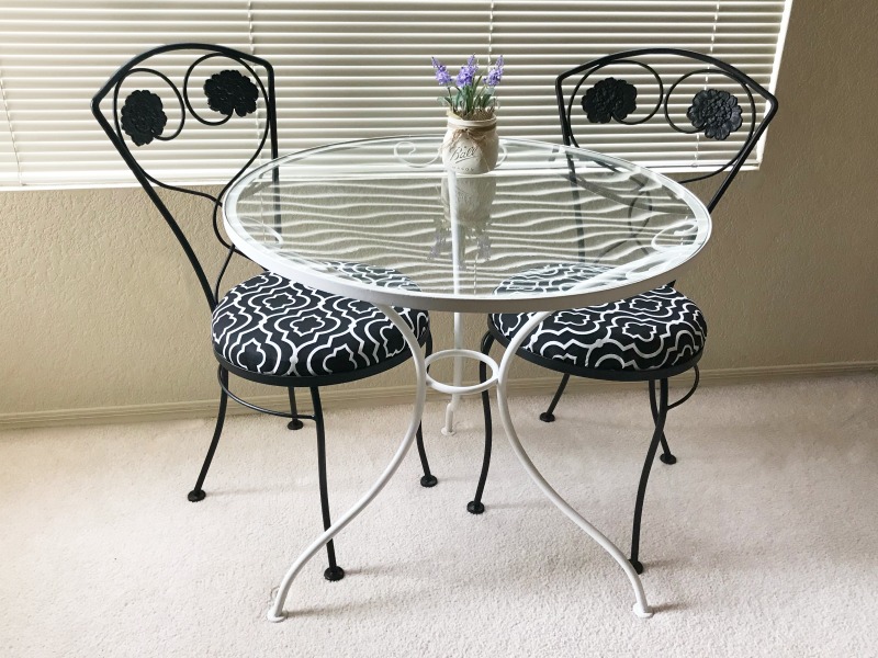 table and chair makeover