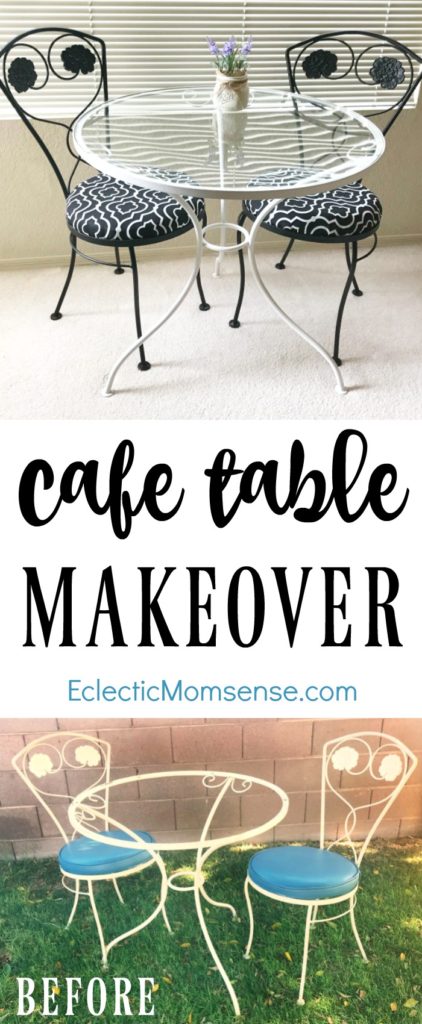 cafe table makeover