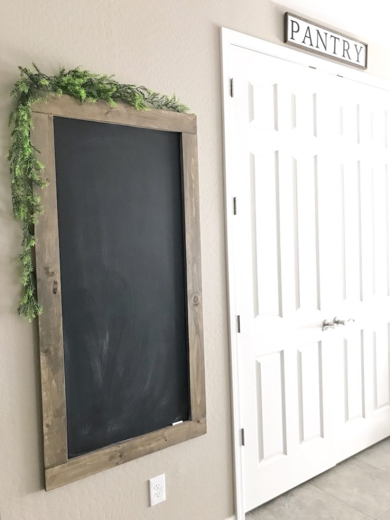 diy Oversized Rustic Chalkboard