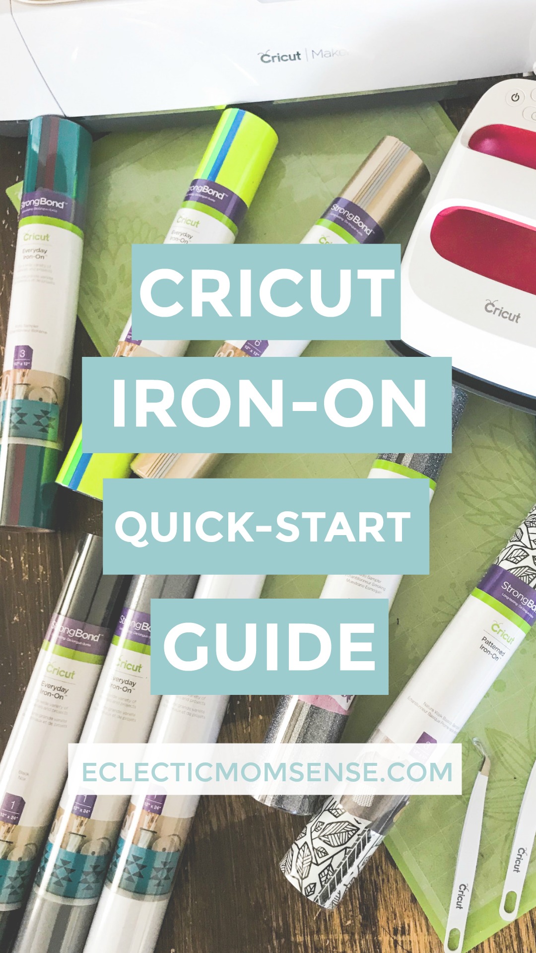 Cricut Iron-On Quick Start Guide - Eclectic Momsense
