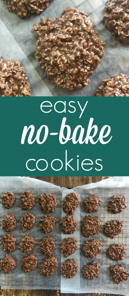 easy no-bake cookies