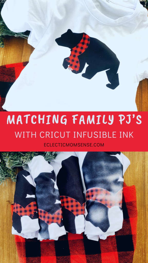 Matching Family Pajamas with Cricut Maker - Eclectic Momsense