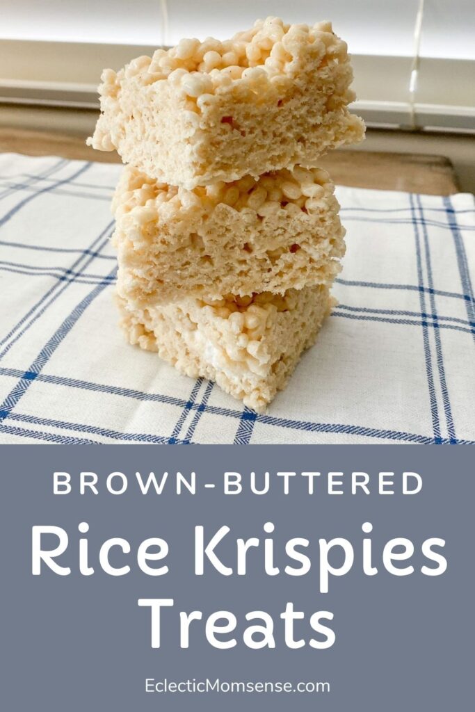 brown butter rice krispie treats